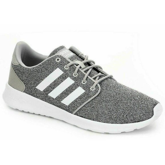adidas Shoes - ADIDAS Women QT Racer Cushioned Cloudfoam Midsole Shoes--Gray